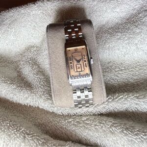 Hamilton Stainless Steel and Salmon Face Unisex Watch